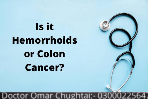 Is It Hemorrhoids or Colon Cancer?